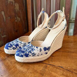 Gucci Cruise 2007 Runway Flora Espadrille Wedges – 7.5